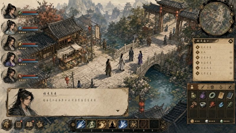 金庸群侠传5爱与死仙狐MOD六周年 路线攻略 演示图 5